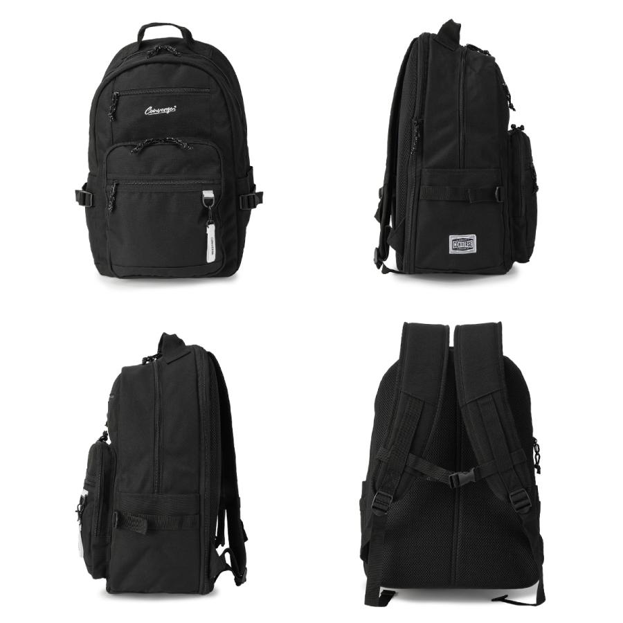 コンバース リュック 30L/35L 大容量 軽量 拡張機能 男子 女子 中学生 高校生 黒 通学 部活 大きめ スクールバッグ A4 Converse CLUB 20146 | CONVERSE | 22