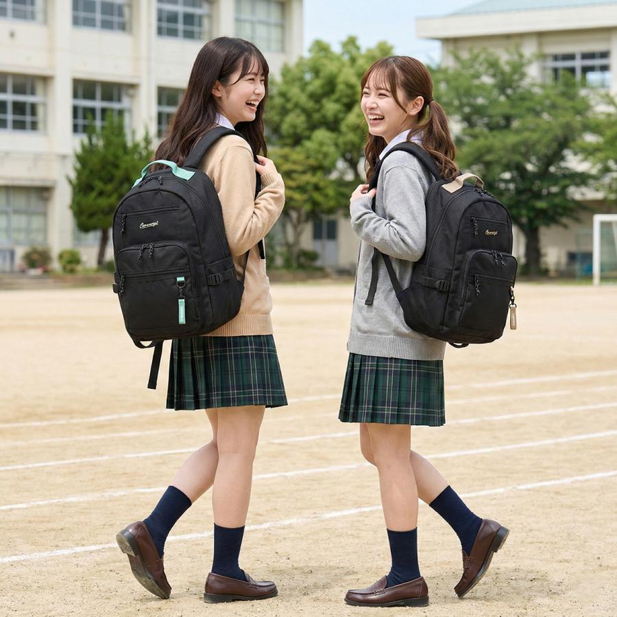 コンバース リュック 30L/35L 大容量 軽量 拡張機能 男子 女子 中学生 高校生 黒 通学 部活 大きめ スクールバッグ A4 Converse CLUB 20146 | CONVERSE | 07