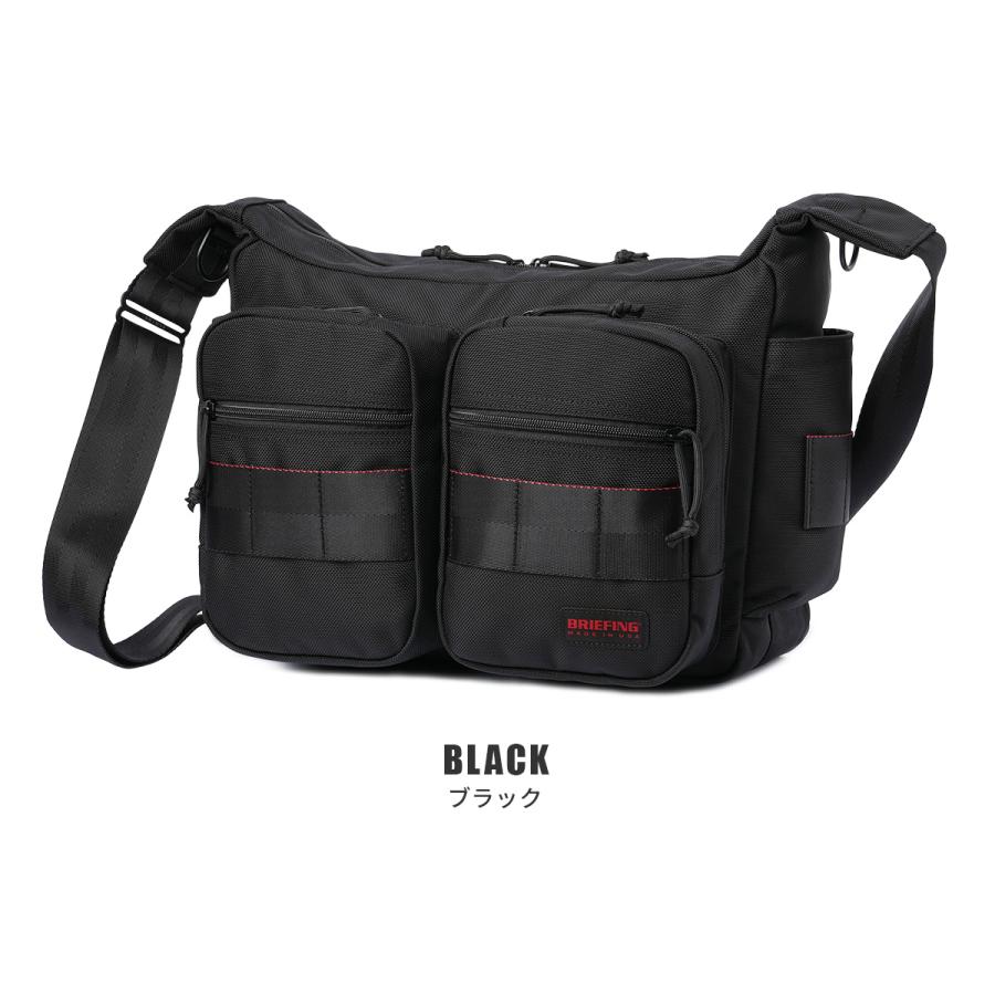 極美品 BRIEFING ブリーフィング ショルダーロゴ クルーネック　L BRIEFING（ブリーフィング） 最大51% 1/13限定 ショルダーバッグ
