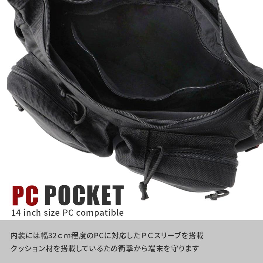 m.to4.surf 　BRIEFING ブラック ショルダーバッグ m.to4.surf 様専用 BRIEFING ブラック ショルダーバッグ