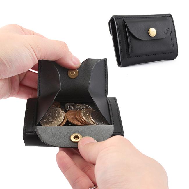 最大53% 3/22まで クランプ ミニ財布 三つ折り財布 ミニウォレット メンズ レディース コンパクト プレゼント レザー 本革 池之端銀革店 CR-170 | cramp | 17