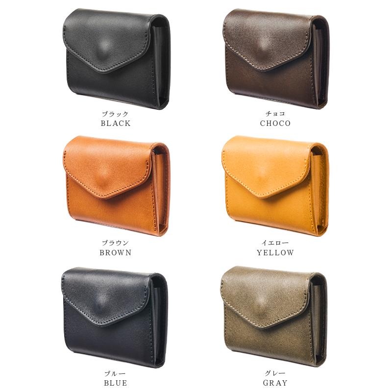 最大51% 9/5限定 クランプ ミニ財布 三つ折り財布 ミニウォレット メンズ レディース コンパクト プレゼント レザー 本革 池之端銀革店 CR-170 | cramp | 08