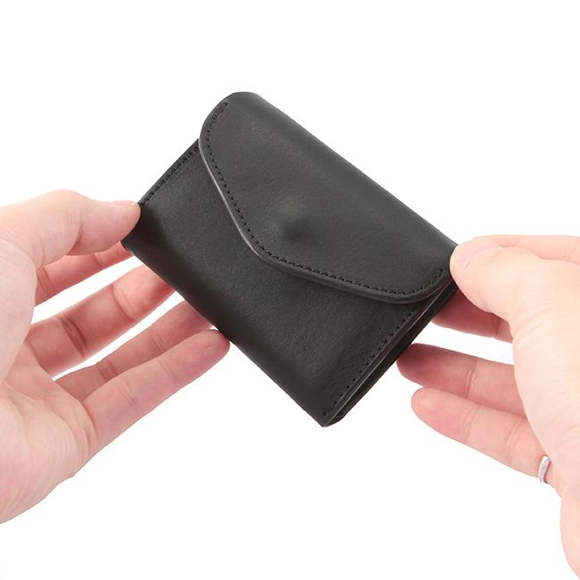 最大53% 3/22まで クランプ ミニ財布 三つ折り財布 ミニウォレット メンズ レディース コンパクト プレゼント レザー 本革 池之端銀革店 CR-170 | cramp | 12