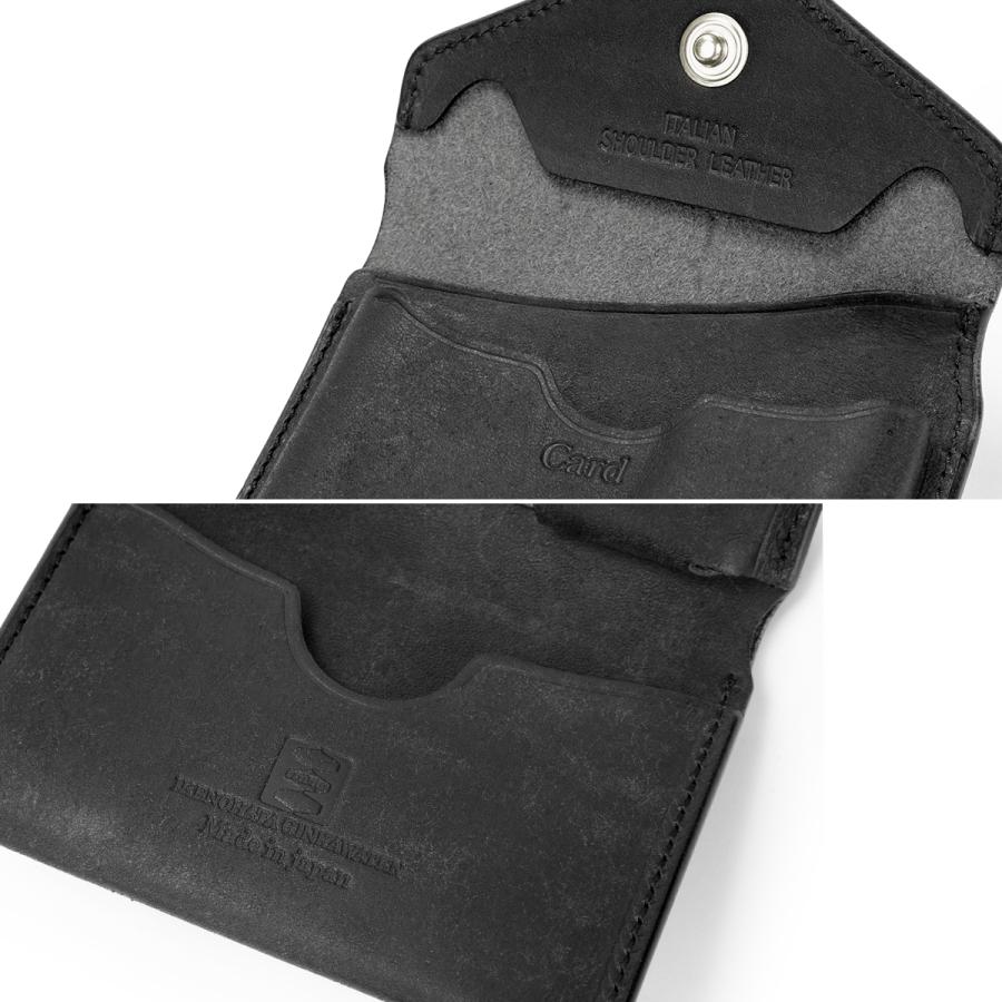 最大51% 3/13まで クランプ 二つ折り財布 ミニ財布 メンズ ブランド レザー 本革 日本製 軽量 イタリアンヌバックレザー コンパクトウォレット Cramp Cr-170PB | cramp | 12