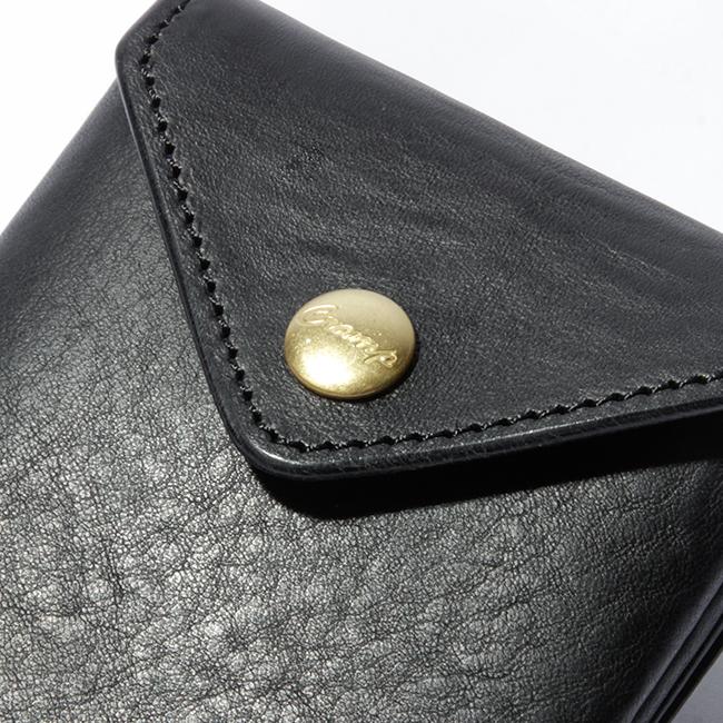 最大53% 3/22まで クランプ 二つ折り財布 メンズ レディース ブランド 本革 軽量 日本製 薄型 薄い財布 イタリアンシュリンクレザー Cramp CR-175 | cramp | 17