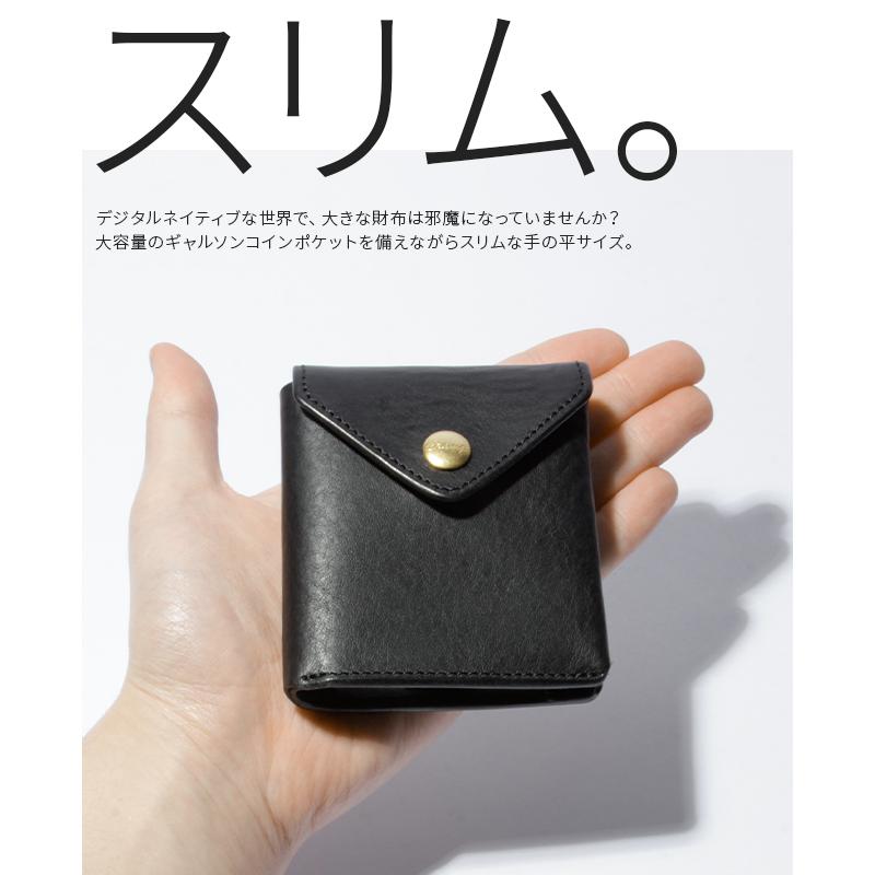 最大50% 9/27限定 クランプ 二つ折り財布 メンズ レディース ブランド 本革 軽量 日本製 薄型 薄い財布 イタリアンシュリンクレザー Cramp CR-175 | cramp | 22