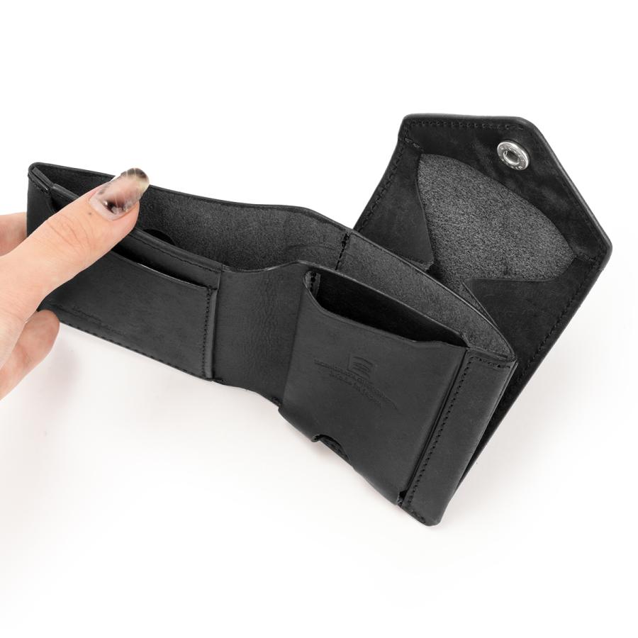 最大50% 1/8限定 クランプ 二つ折り財布 ミニ財布 メンズ ブランド レザー 本革 日本製 軽量 コンパクト ギャルソンスリムウォレット Cramp Cr-175PB | cramp | 15