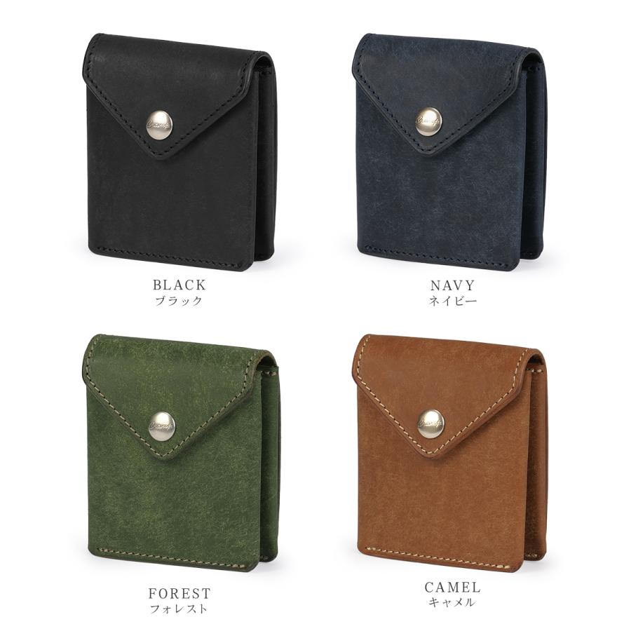 最大50% 1/8限定 クランプ 二つ折り財布 ミニ財布 メンズ ブランド レザー 本革 日本製 軽量 コンパクト ギャルソンスリムウォレット Cramp Cr-175PB | cramp | 06