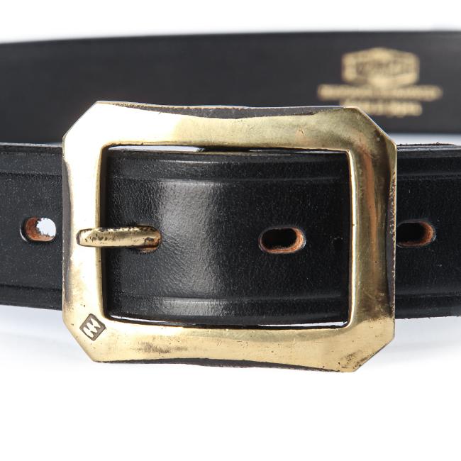 クランプ ベルト メンズ ブライドルレザー 本革 男性 日本製 幅32mm ビジネス カジュアル バックル 池之端銀革店 Cramp CR-218 在庫限り | cramp | 10