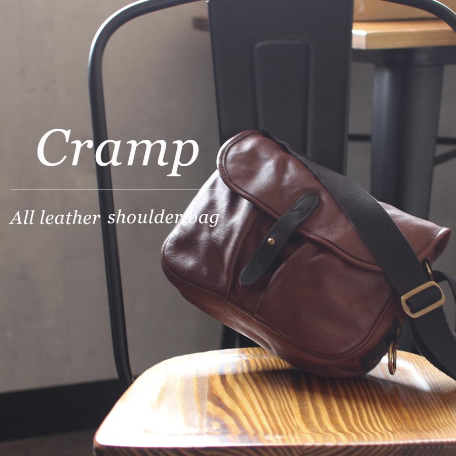 最大50% 9/8限定 クランプ ショルダーバッグ 本革 日本製 メンズ レディース ミニ 小さめ 斜めがけ 大人 Cramp Cr-5020 | cramp | 04