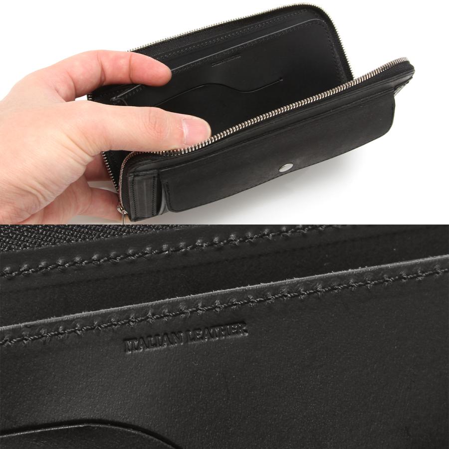 最大51% 2/8限定 クランプ プエブロレザー 財布 長財布 本革 日本製 ラウンドファスナー Cramp Pueblo Cr-604 | cramp | 16