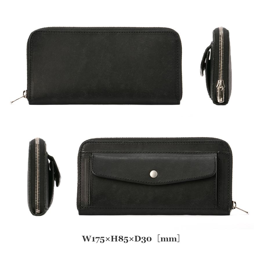 最大53% 3/22まで クランプ プエブロレザー 財布 長財布 本革 日本製 ラウンドファスナー Cramp Pueblo Cr-604 | cramp | 06