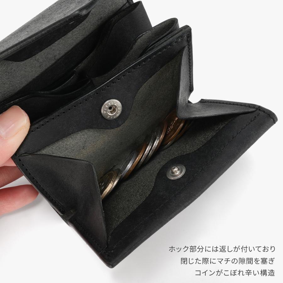 最大50% 10/2限定 Cramp クランプ 財布 ミニ財布 ミニウォレット メンズ レディース ブランド  レザー 本革 日本製 お札が折れない じゃばら カード入れ Cr-610 | cramp | 14