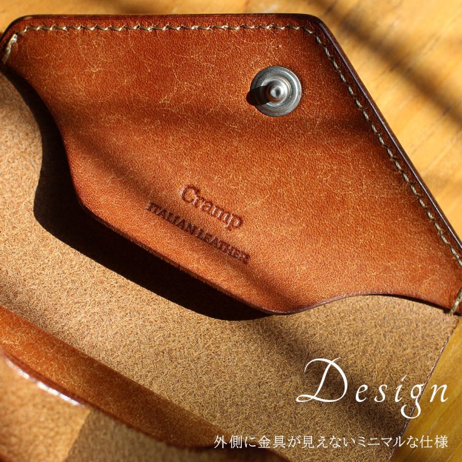 最大50% 10/2限定 Cramp クランプ 財布 ミニ財布 ミニウォレット メンズ レディース ブランド  レザー 本革 日本製 お札が折れない じゃばら カード入れ Cr-610 | cramp | 07