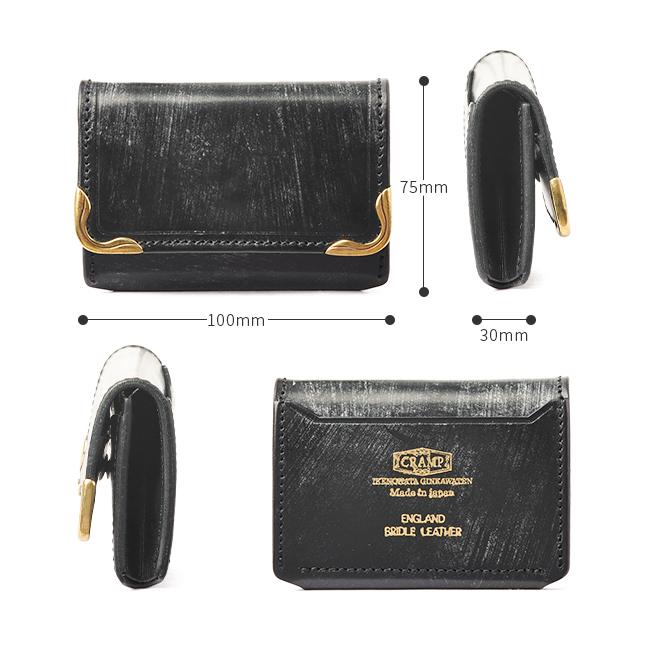 最大53% 3/22まで クランプ 財布 小銭入れ コインケース パスケース メンズ レディース ブライドルレザー ミニ 本革 池之端銀革店 Cramp CR-917 在庫限り | cramp | 08