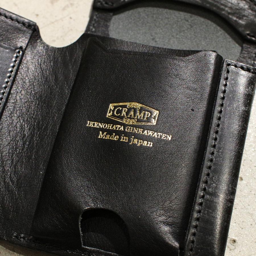 クランプ 二つ折り財布 メンズ レディース ブランド UKブライドルレザー 本革 軽量 日本製 ミニ財布 Cramp UK Bridle Leather CR-928 | cramp | 15