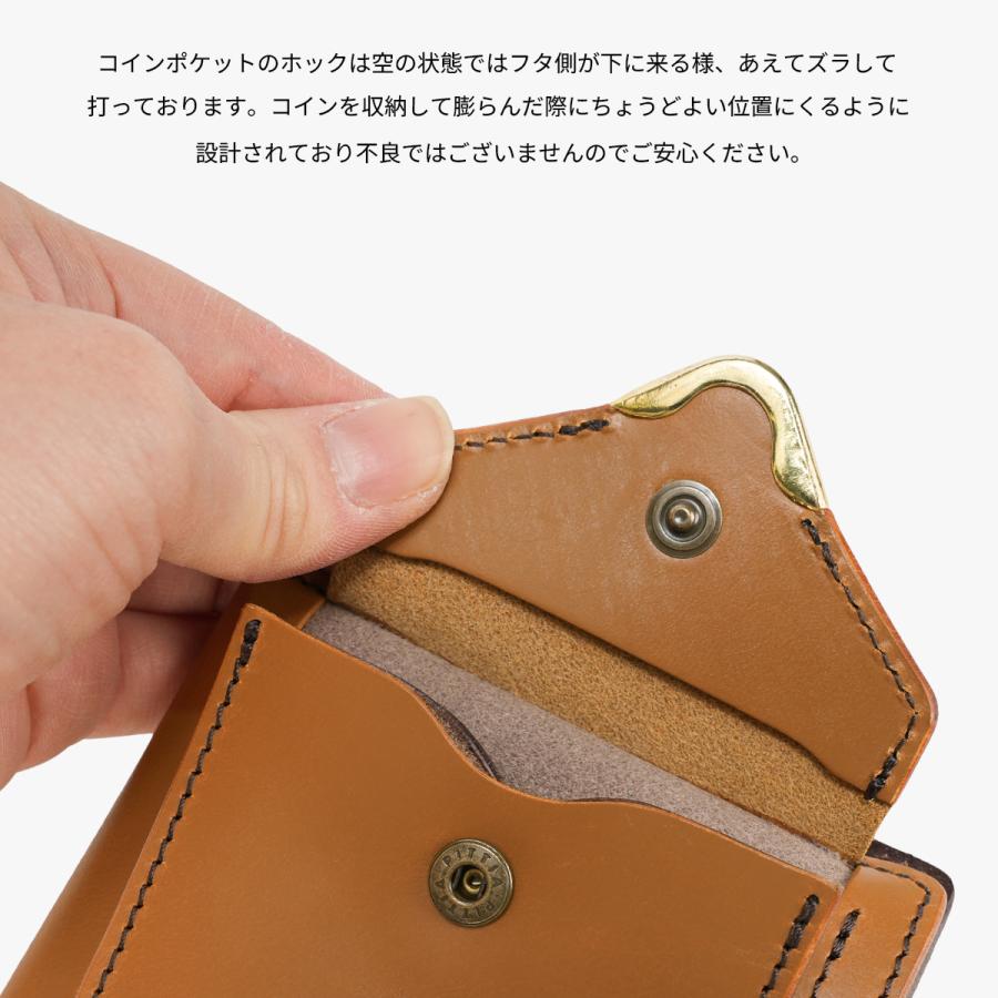 最大51% 9/5限定 クランプ UKブライドル 財布 薄い財布 ミニ財布 ミニウォレット メンズ レディース ブライドルレザー 本革 日本製 薄型 薄い Cramp Cr-930 | cramp | 15