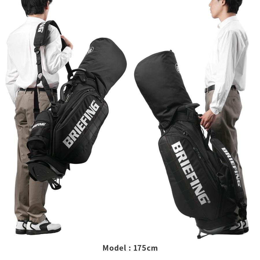 BREFINGキャディバッグ　CR10ブラック CR-10 BK BRIEFING GOLF 最大50% 10/15限定 ブリーフィング ゴルフ プロ