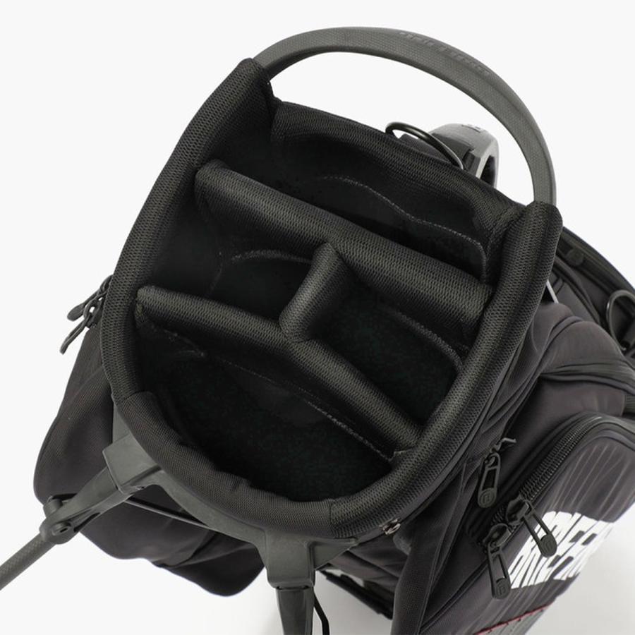 【新品未使用】BRIEFING GOLFスタンドバッグCR-10 黒 BRIEFING GOLF 最大46% 10/22限定 ブリーフィング ゴルフ プロ
