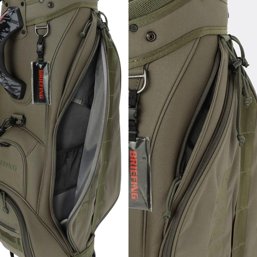 最大50% 4/25限定 ブリーフィング ゴルフ スタンダード キャディバッグ カート BRIEFING GOLF STANDARD CR5 CR-5 #04 BRG253D04 | BRIEFING GOLF | 12