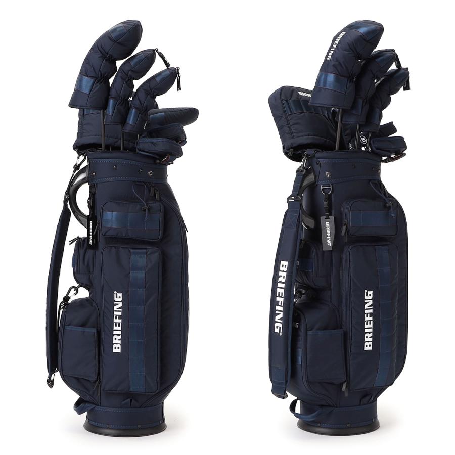 BRIEFING キャディバッグCR-6 ネイビー ブリーフィング ゴルフ BRIEFING GOLF 日本正規品 キャディ