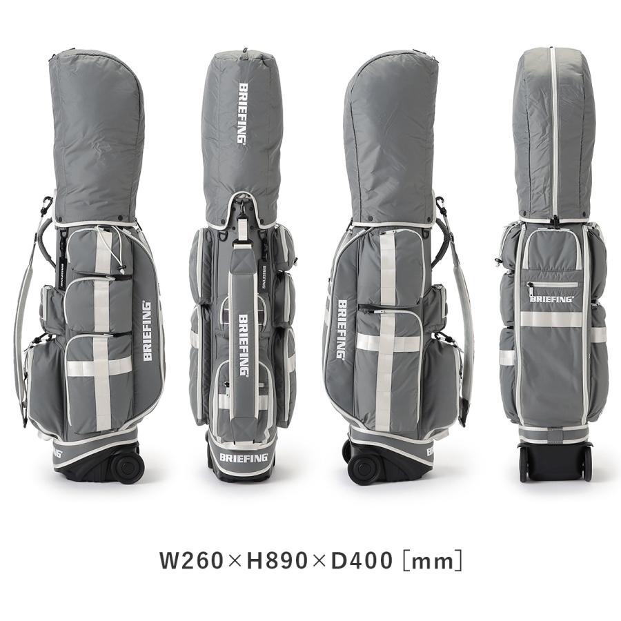 早いもの価値新品）ブリーフィングゴルフキャディバッグCR-6キャスター付8.5型 ブリーフィング BRIEFING 日本正規品 ゴルフ キャディバッグ メンズ