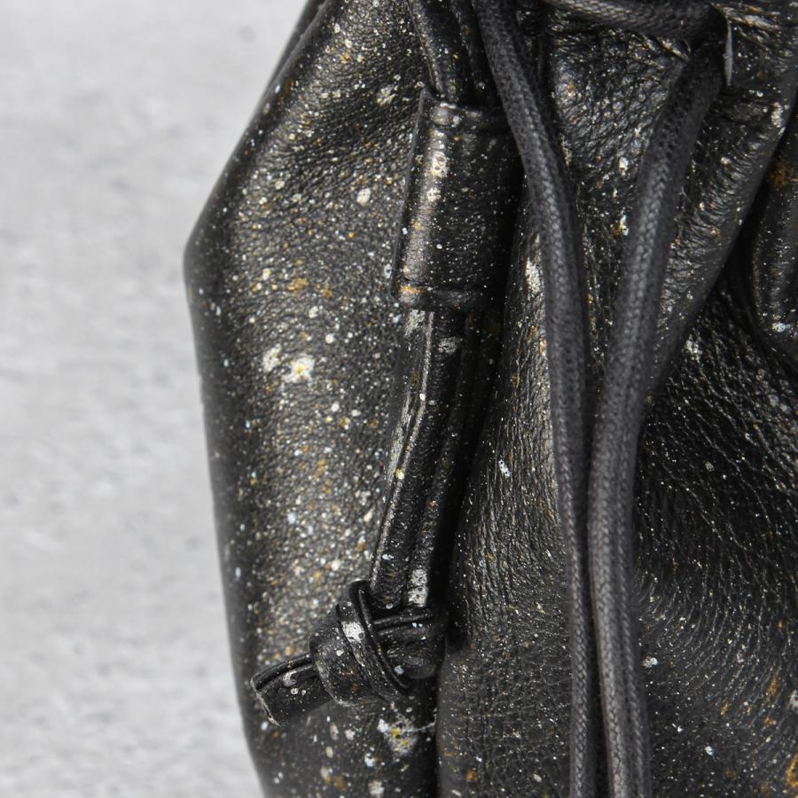 クルニー ショルダーポーチ 巾着ショルダー メンズ レディース ブランド レザー 本革 日本製 斜めがけ 小さめ 御影石 ミカゲ CRONY. CRMK-03 | CRONY. | 15