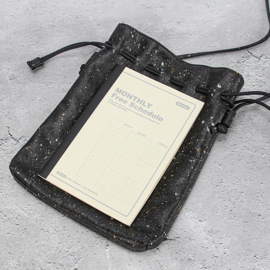 最大51% 3/11限定 クルニー ショルダーポーチ 巾着ショルダー メンズ レディース ブランド レザー 本革 日本製 斜めがけ 小さめ 御影石 ミカゲ CRONY. CRMK-03 | CRONY. | 17