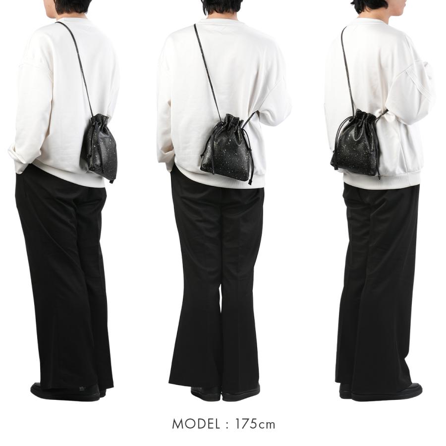 最大51% 3/11限定 クルニー ショルダーポーチ 巾着ショルダー メンズ レディース ブランド レザー 本革 日本製 斜めがけ 小さめ 御影石 ミカゲ CRONY. CRMK-03 | CRONY. | 07