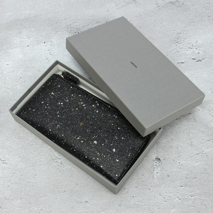 最大42% 4/28から クルニー 長財布 メンズ レディース ブランド レザー 本革 日本製 薄型 L字ファスナー ロングウォレット 御影石 ミカゲ CRONY. CRMK-04 | CRONY. | 17