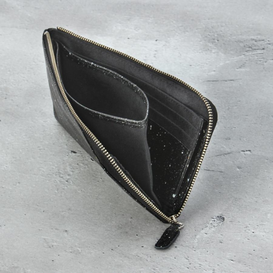 最大42% 4/28から クルニー 長財布 メンズ レディース ブランド レザー 本革 日本製 薄型 L字ファスナー ロングウォレット 御影石 ミカゲ CRONY. CRMK-04 | CRONY. | 09