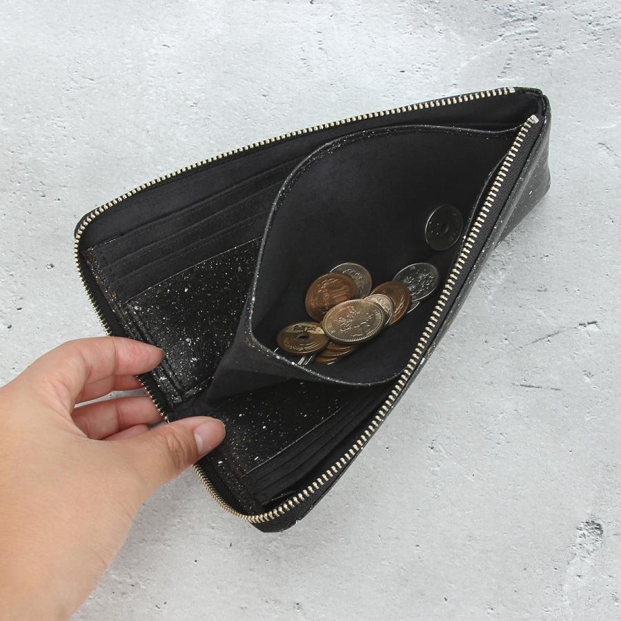 最大42% 4/28から クルニー 長財布 メンズ レディース ブランド レザー 本革 日本製 薄型 L字ファスナー ロングウォレット 御影石 ミカゲ CRONY. CRMK-04 | CRONY. | 10