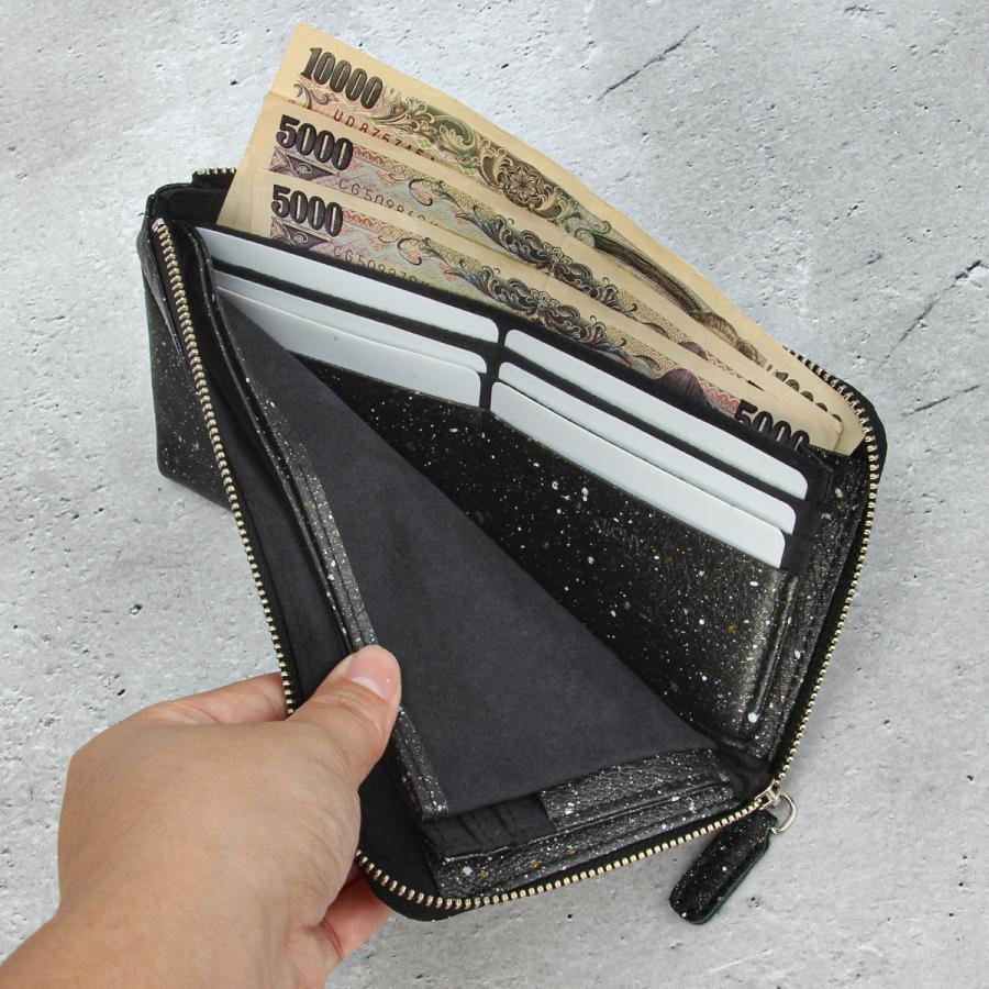 クルニー 長財布 メンズ レディース ブランド レザー 本革 日本製 薄型 L字ファスナー ロングウォレット 御影石 ミカゲ CRONY. CRMK-04 | CRONY. | 11