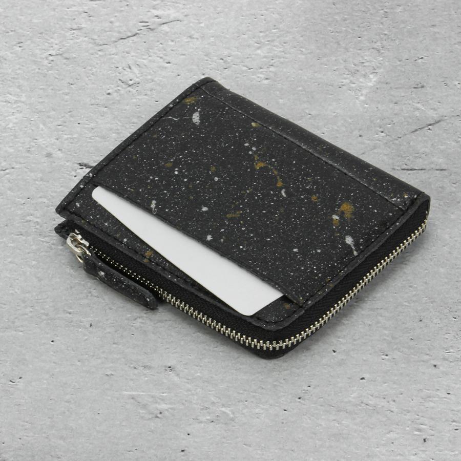 最大51% 3/11限定 クルニー ミニ財布 二つ折り財布 メンズ レディース ブランド レザー 本革 日本製 薄型 L字ファスナー 御影石 ミカゲ CRONY. CRMK-05 | CRONY. | 15