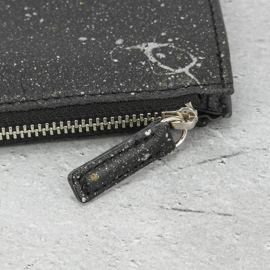 最大51% 3/11限定 クルニー ミニ財布 二つ折り財布 メンズ レディース ブランド レザー 本革 日本製 薄型 L字ファスナー 御影石 ミカゲ CRONY. CRMK-05 | CRONY. | 16