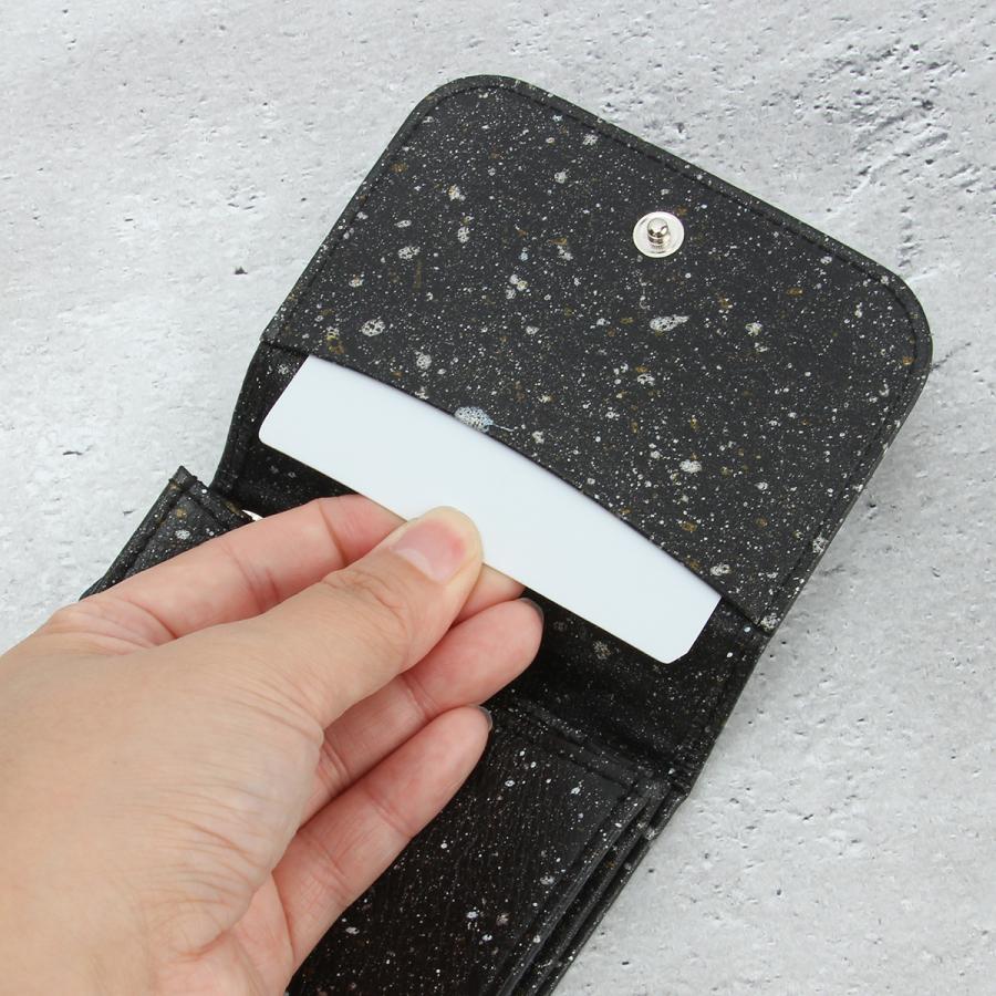 最大51% 1/11限定 クルニー ミニ財布 メンズ レディース ブランド レザー 本革 軽量 日本製 ミニウォレット スプレー加工 ミカゲ CRONY. CRMK-09 在庫限り | CRONY. | 13