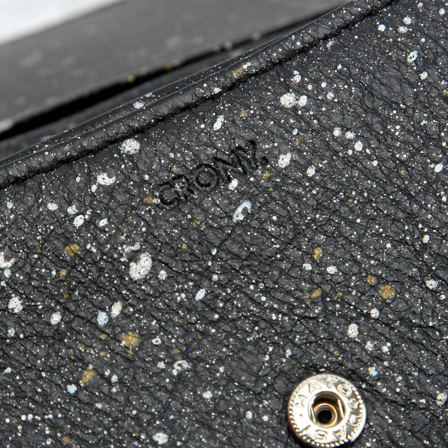 最大51% 1/11限定 クルニー ミニ財布 メンズ レディース ブランド レザー 本革 軽量 日本製 ミニウォレット スプレー加工 ミカゲ CRONY. CRMK-09 在庫限り | CRONY. | 14