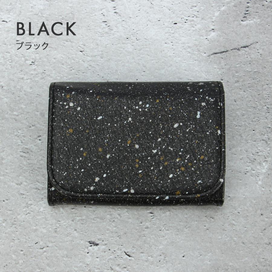 最大42% 9/15限定クルニー ミニ財布 メンズ レディース ブランド レザー 本革 軽量 日本製 ミニウォレット スプレー加工 ミカゲ CRONY. CRMK-09 在庫限り | CRONY. | 04