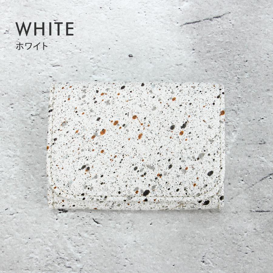 クルニー ミニ財布 メンズ レディース ブランド レザー 本革 軽量 日本製 ミニウォレット スプレー加工 ミカゲ CRONY. CRMK-09 在庫限り | CRONY. | 05