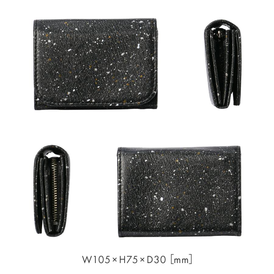 クルニー ミニ財布 メンズ レディース ブランド レザー 本革 軽量 日本製 ミニウォレット スプレー加工 ミカゲ CRONY. CRMK-09 在庫限り | CRONY. | 06