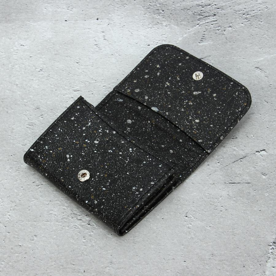 最大51% 3/11限定 クルニー ミニ財布 メンズ レディース ブランド レザー 本革 軽量 日本製 ミニウォレット スプレー加工 ミカゲ CRONY. CRMK-09 在庫限り | CRONY. | 09