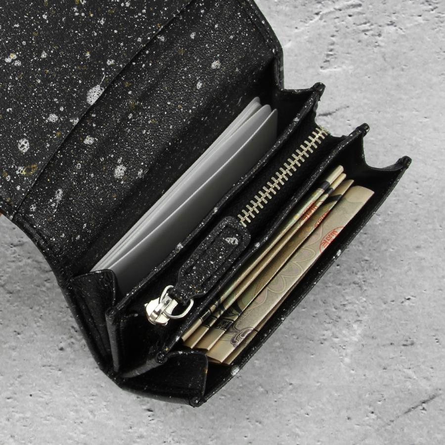 最大51% 1/11限定 クルニー ミニ財布 メンズ レディース ブランド レザー 本革 軽量 日本製 ミニウォレット スプレー加工 ミカゲ CRONY. CRMK-09 在庫限り | CRONY. | 10