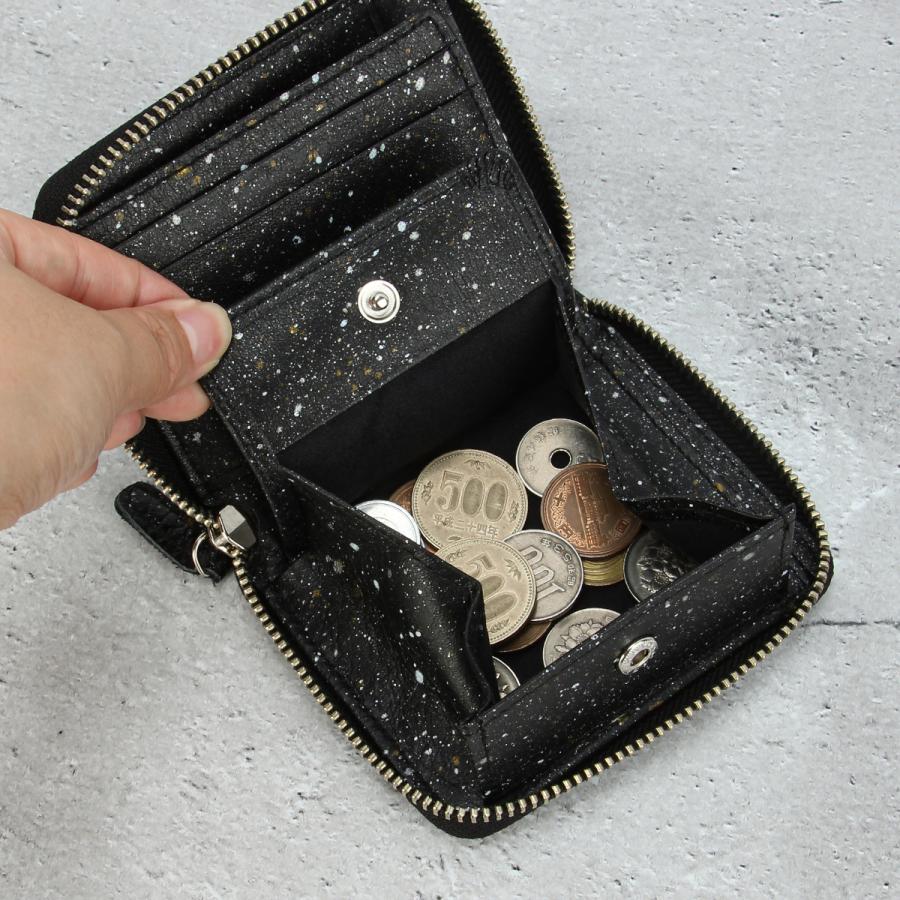 最大50% 3/25限定 クルニー ミニ財布 メンズ レディース ブランド レザー 本革 軽量 日本製 ラウンドファスナー ミニウォレット 御影石 ミカゲ CRONY. CRMK-10 | CRONY. | 12