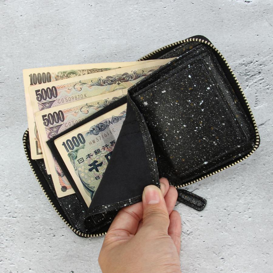 最大41% 4/25限定 クルニー ミニ財布 メンズ レディース ブランド レザー 本革 軽量 日本製 ラウンドファスナー ミニウォレット 御影石 ミカゲ CRONY. CRMK-10 | CRONY. | 13