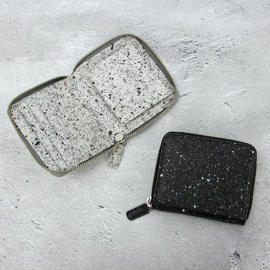 最大50% 3/25限定 クルニー ミニ財布 メンズ レディース ブランド レザー 本革 軽量 日本製 ラウンドファスナー ミニウォレット 御影石 ミカゲ CRONY. CRMK-10 | CRONY. | 18