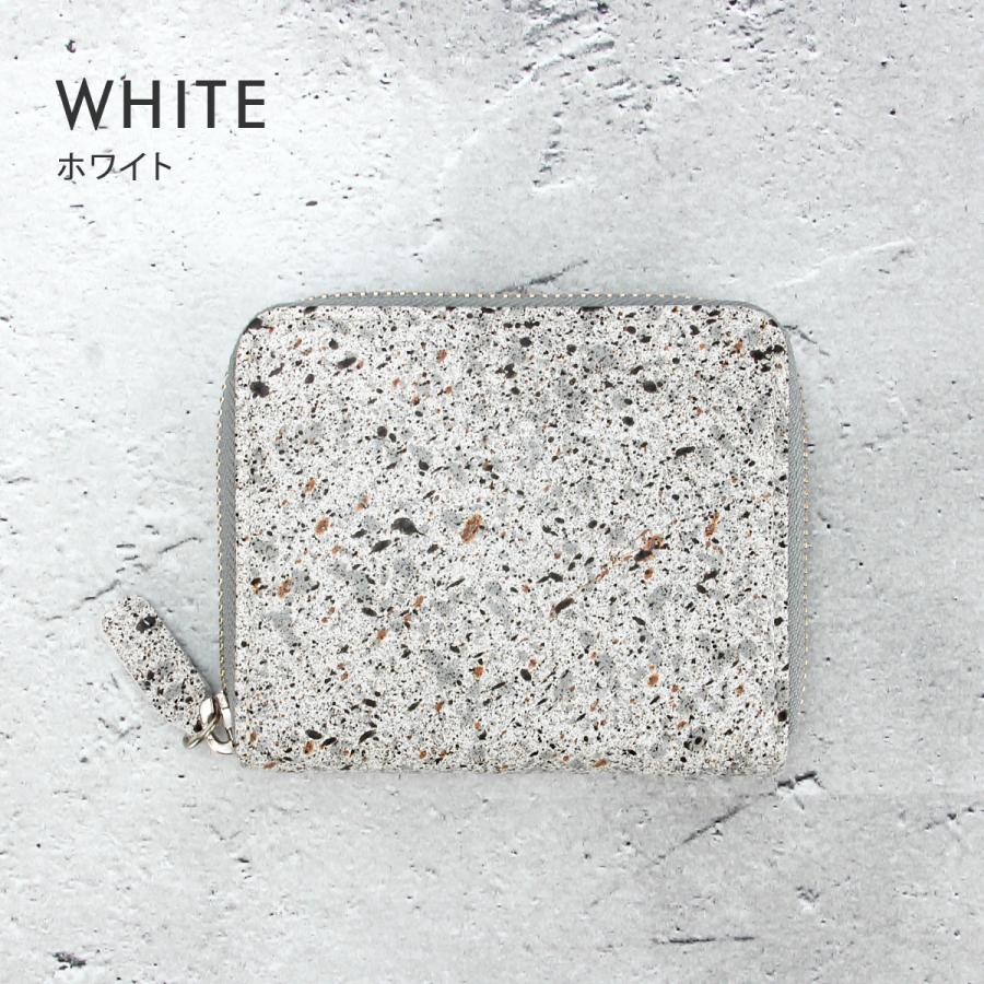 最大41% 4/25限定 クルニー ミニ財布 メンズ レディース ブランド レザー 本革 軽量 日本製 ラウンドファスナー ミニウォレット 御影石 ミカゲ CRONY. CRMK-10 | CRONY. | 05