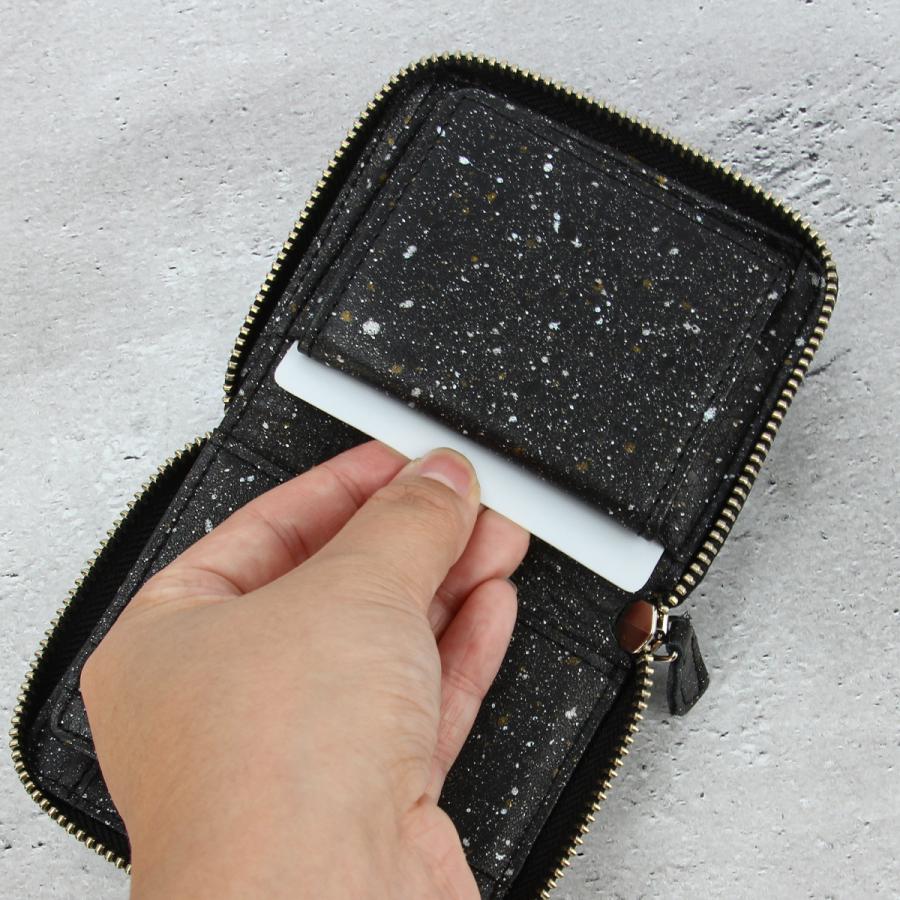 クルニー ミニ財布 メンズ レディース ブランド レザー 本革 軽量 日本製 ラウンドファスナー ミニウォレット 御影石 ミカゲ CRONY. CRMK-10 | CRONY. | 11