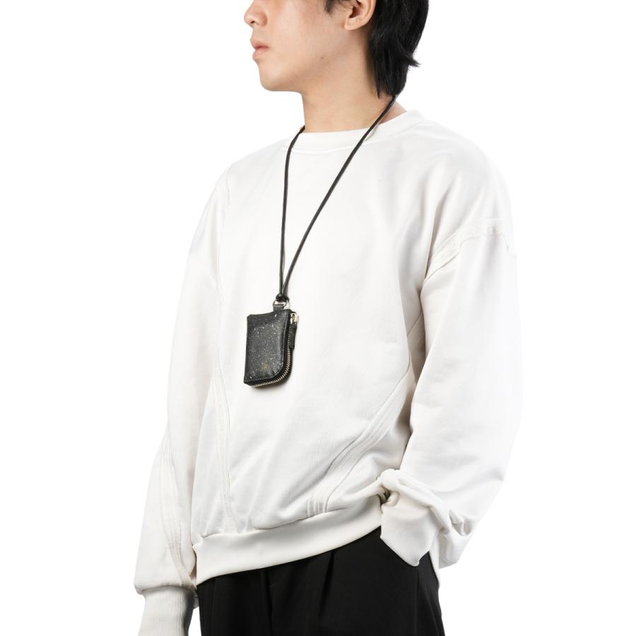 【新品未使用】モンクレール スマートネックウォレット ショルダー 二つ折り財布 MONCLER】モンクレール『ショルダーウォレット』メンズ 二つ折り短財布