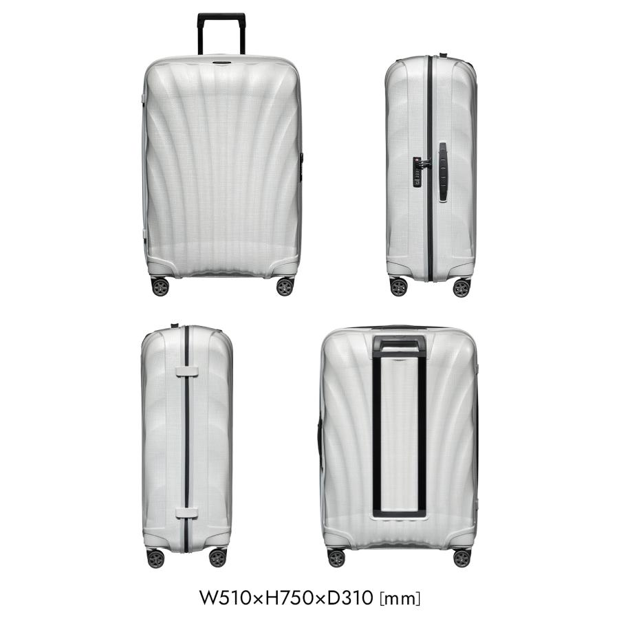 最大53% 3/1まで サムソナイト シーライト スーツケース Lサイズ LL XL 94L 大容量 大型 軽量 158cm以内 Samsonite C-LITE キャリーケース キャリーバッグ | Samsonite | 08
