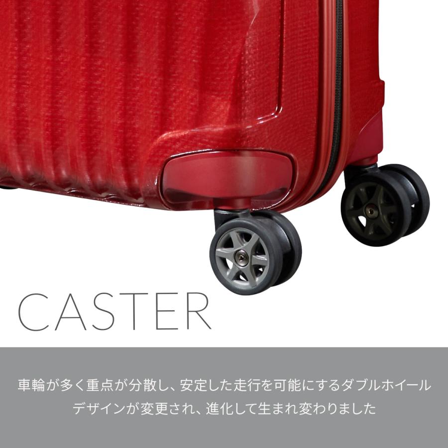 最大50% 1/25限定 サムソナイト シーライト スーツケース Sサイズ SS 機内持ち込み Samsonite C-LITE ブラック：CS2*09007 | Samsonite | 10